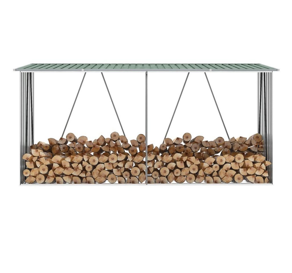 DOTMALL Kaminholzregal Brennholzunterstand aus verzinktem Stahl gefertigt,330x84x152 cm DOTMALL Kaminholzregal Brennholzunterstand aus verzinktem Stahl gefertigt,330x84x152 cm von DOTMALL