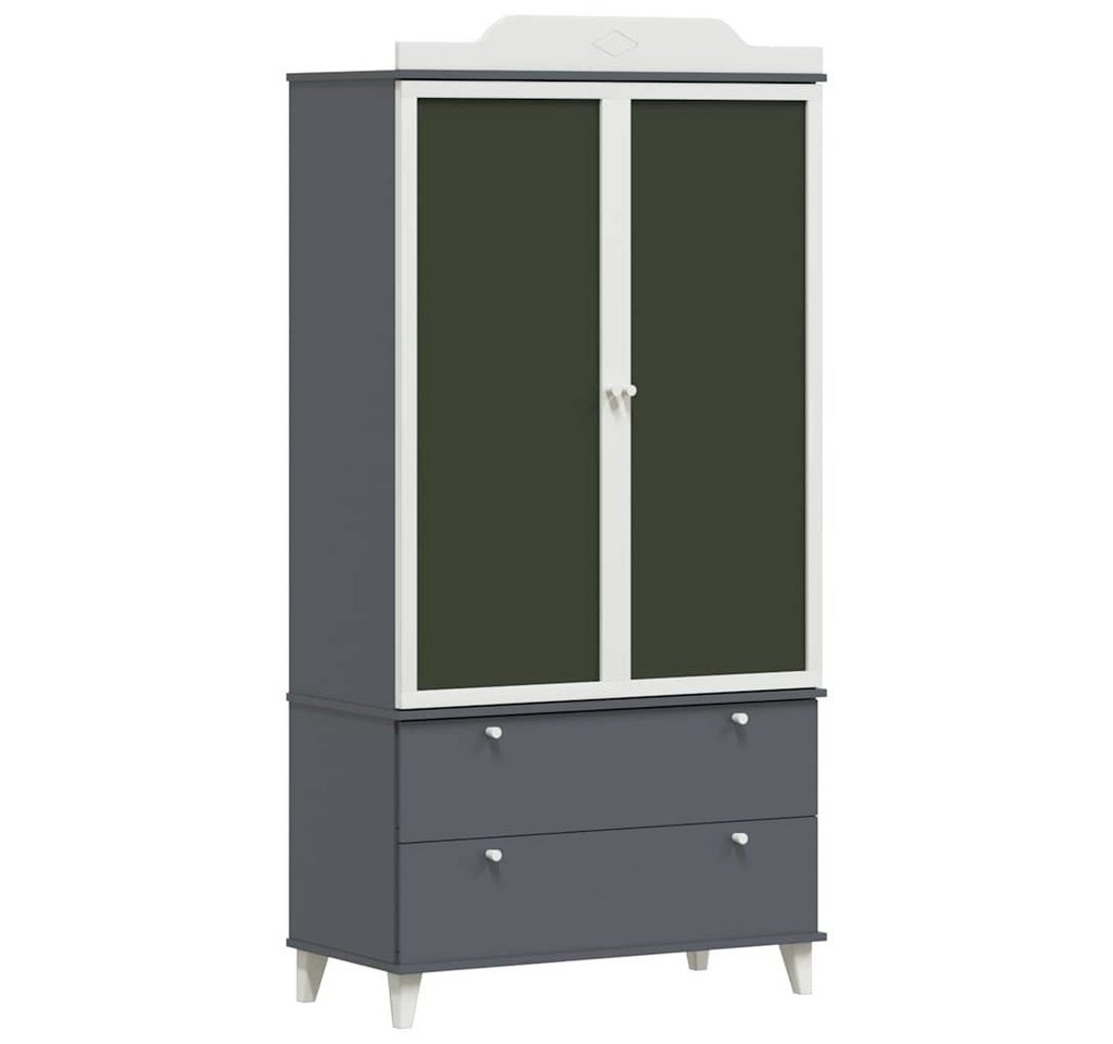 DOTMALL Kleiderschrank Schrank Garderobe mit Schubladen Holzwerkstoff von DOTMALL