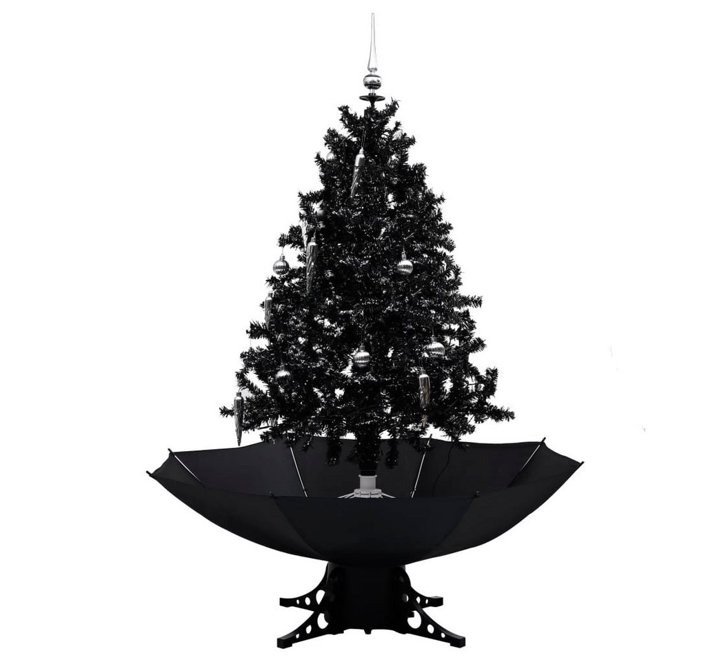 DOTMALL Künstlicher Weihnachtsbaum Tannenbaum mit Schirmfuß und 70 Zweigen, Höhe 140 cm von DOTMALL