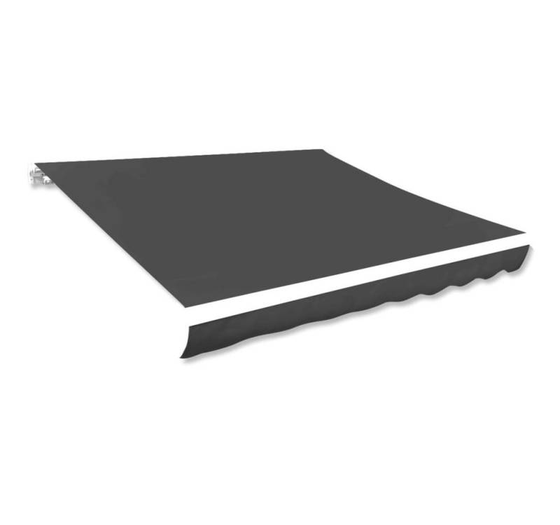 DOTMALL Markise Markisenbespannung Canvas Anthrazit 450x300 cm von DOTMALL