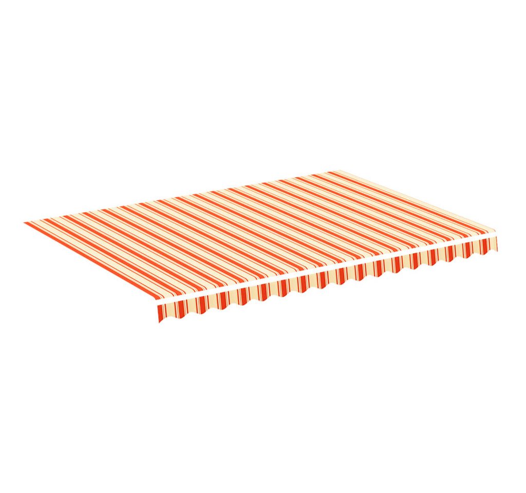 DOTMALL Markise Markisenbespannung Gelb und Orange 3,5x2,5 m von DOTMALL