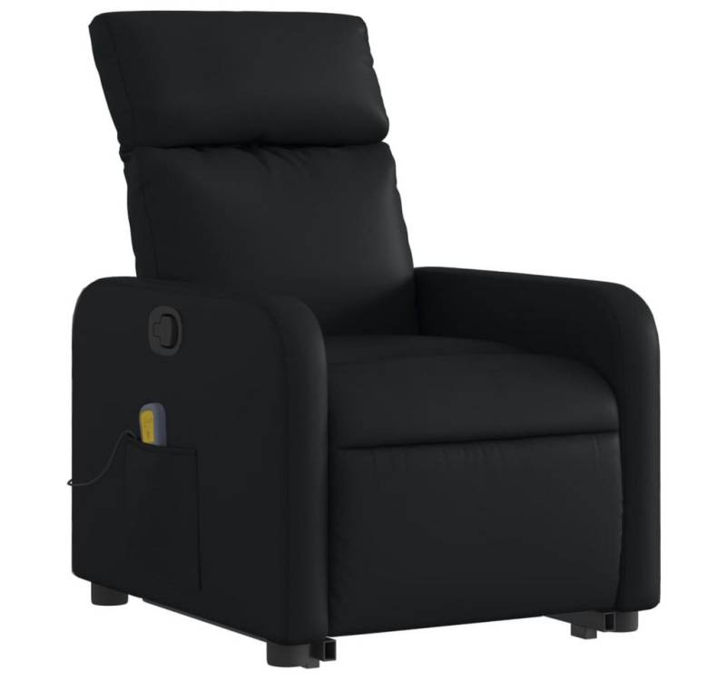 DOTMALL Massagesessel Massagesessel mit Aufstehhilfe Schwarz Kunstleder von DOTMALL