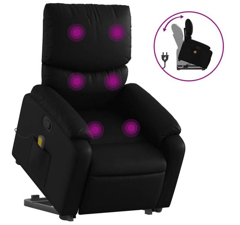 DOTMALL Massagesessel Massagesessel mit Aufstehhilfe Schwarz Kunstleder DOTMALL Massagesessel Massagesessel mit Aufstehhilfe Schwarz Kunstleder von DOTMALL