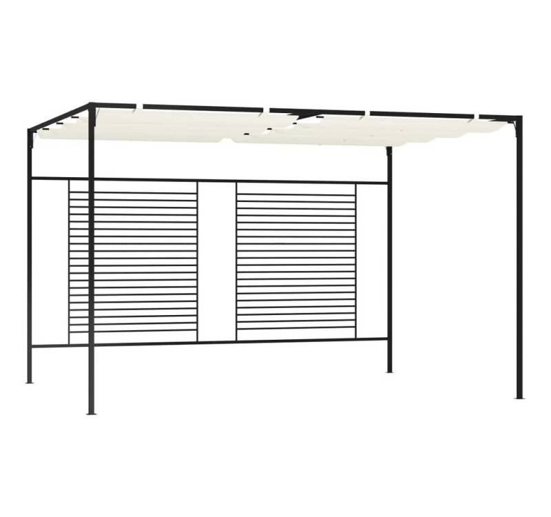 DOTMALL Partyzelt Pavillon mit Ausziehbarem Dach 4x3x2,3 m 180 g/m² von DOTMALL