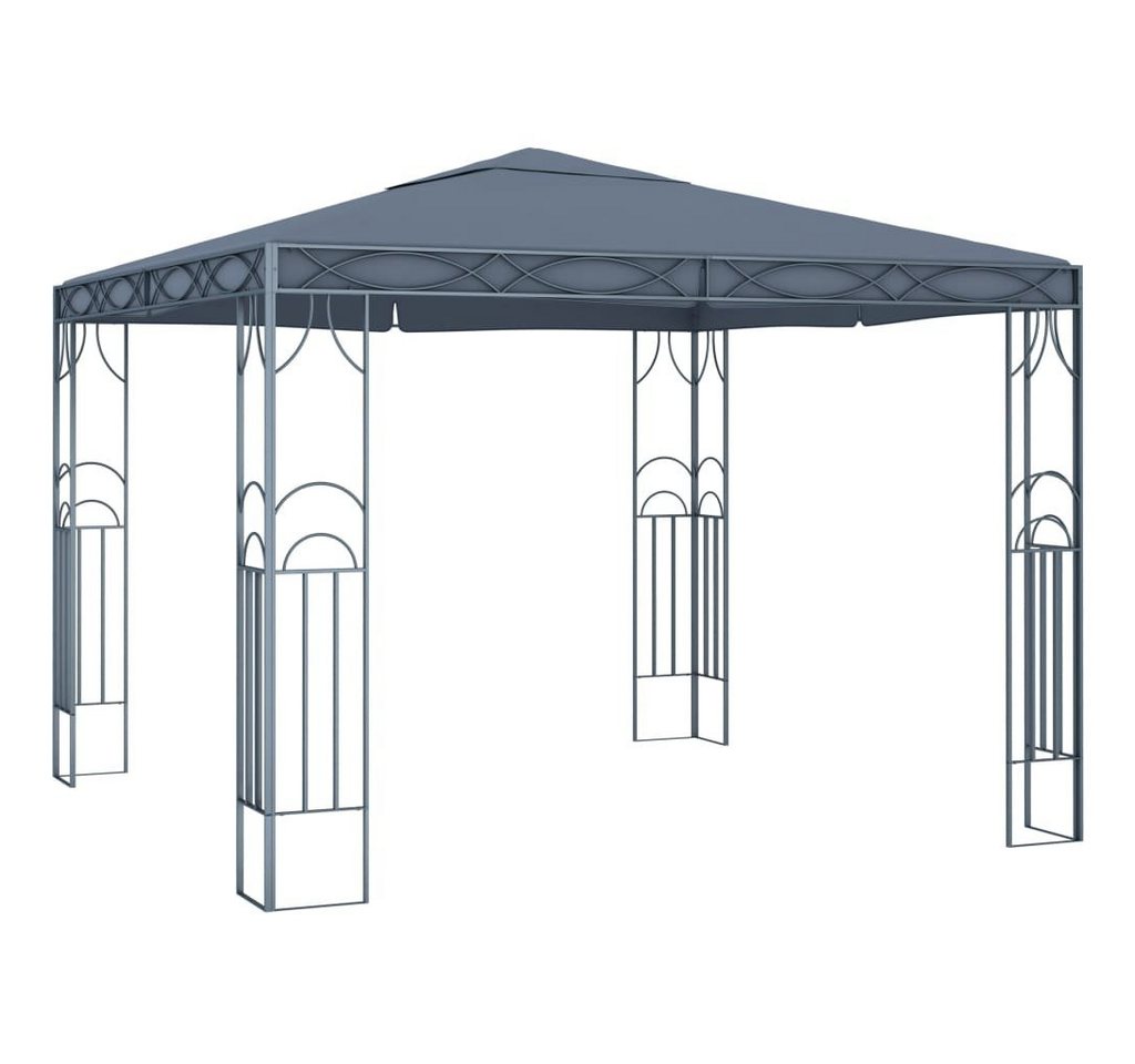 DOTMALL Pavillon Gartenzelt mit 100% Polyester Dach,Metall Gestell,300 x 300 cm von DOTMALL