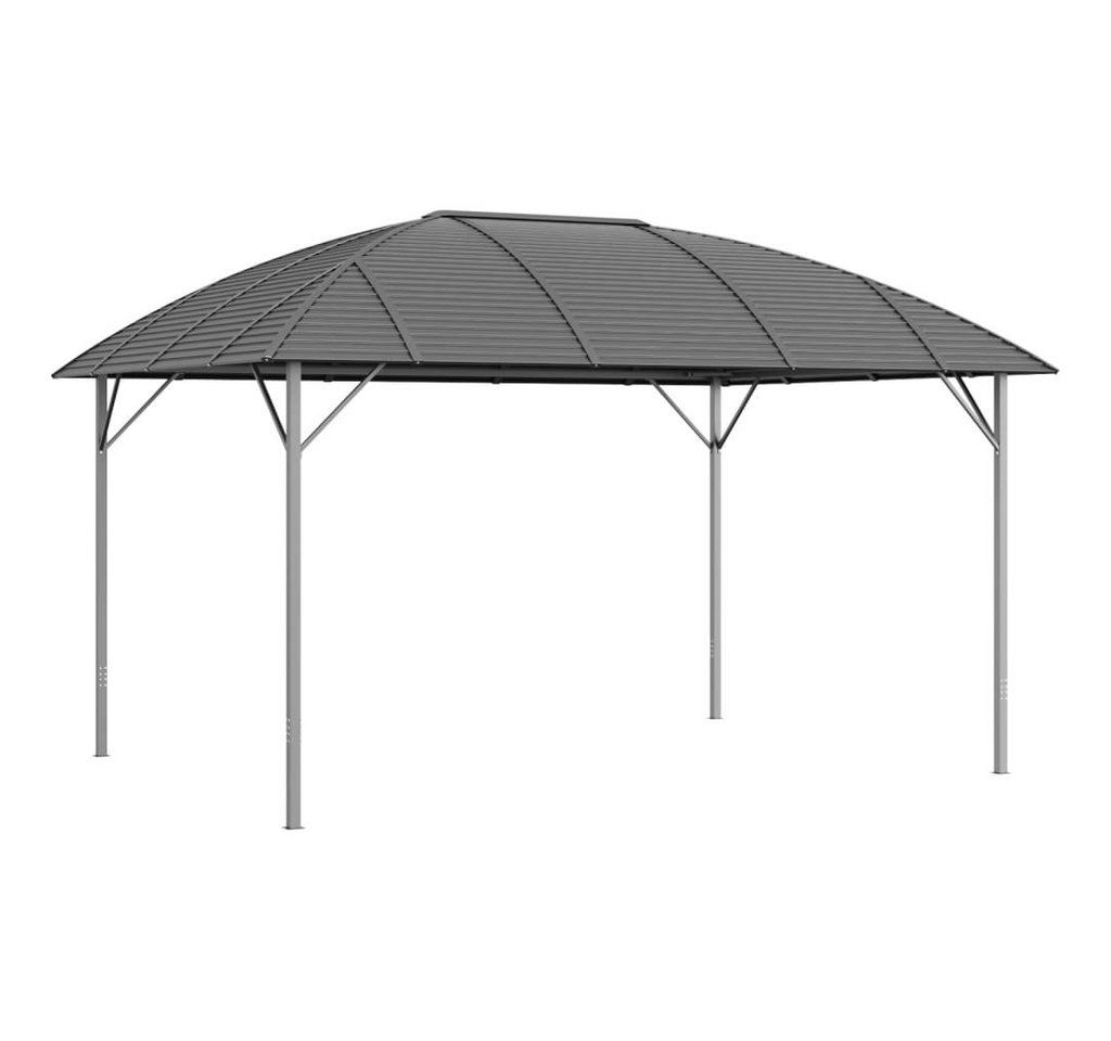 DOTMALL Pavillon Grillpavillon Gartenpavillon mit Bogendach 3x4 m,Sonnenschutz von DOTMALL