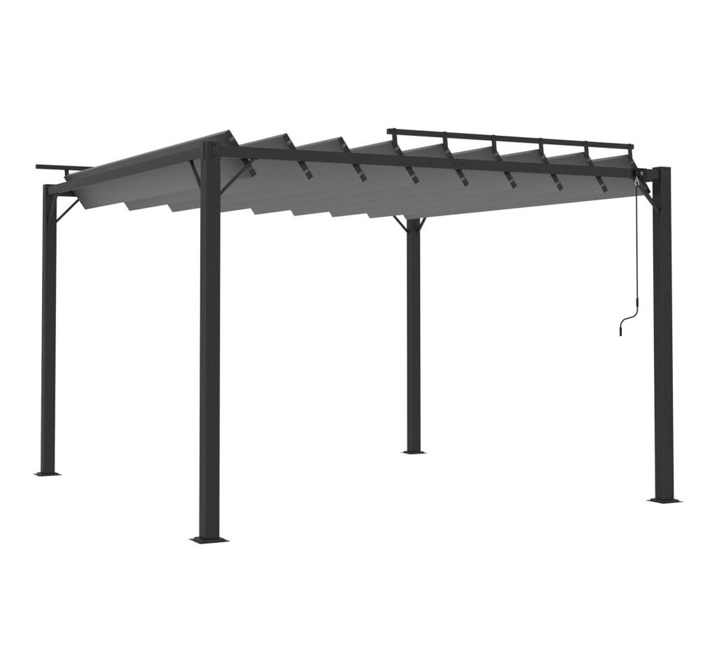 DOTMALL Pavillon Pergola (LxB: 300x300 cm), aus Stoff und Aluminium mit Lamellendach von DOTMALL