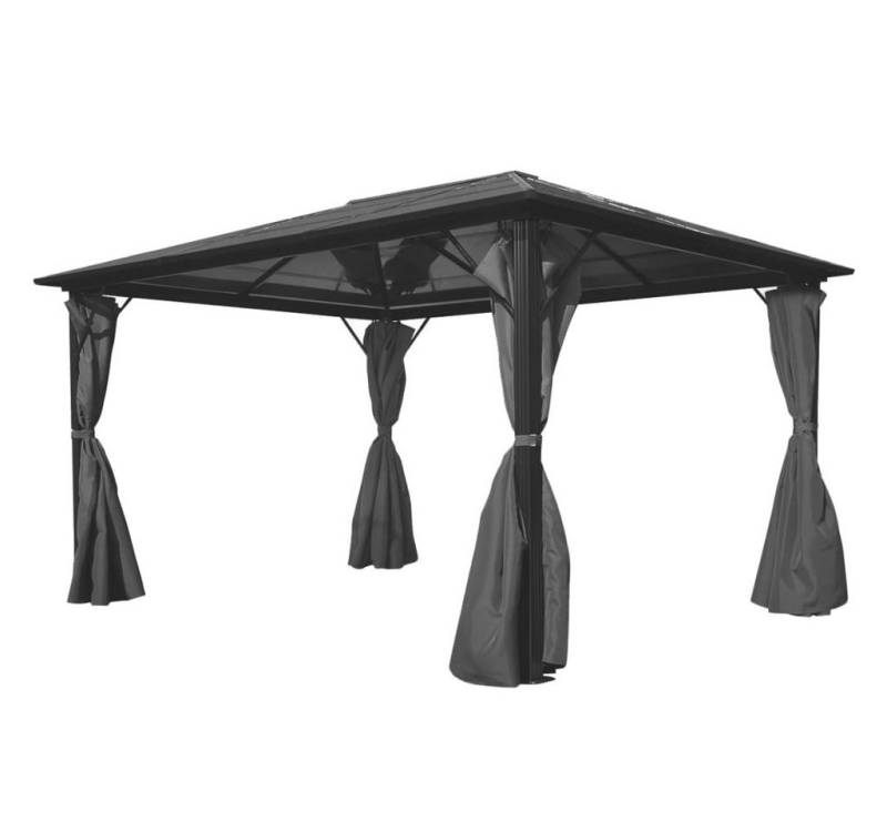 DOTMALL Pavillon mit Vorhängen, (Set), BxT: 300x300 cm, Aluminiumgestell von DOTMALL