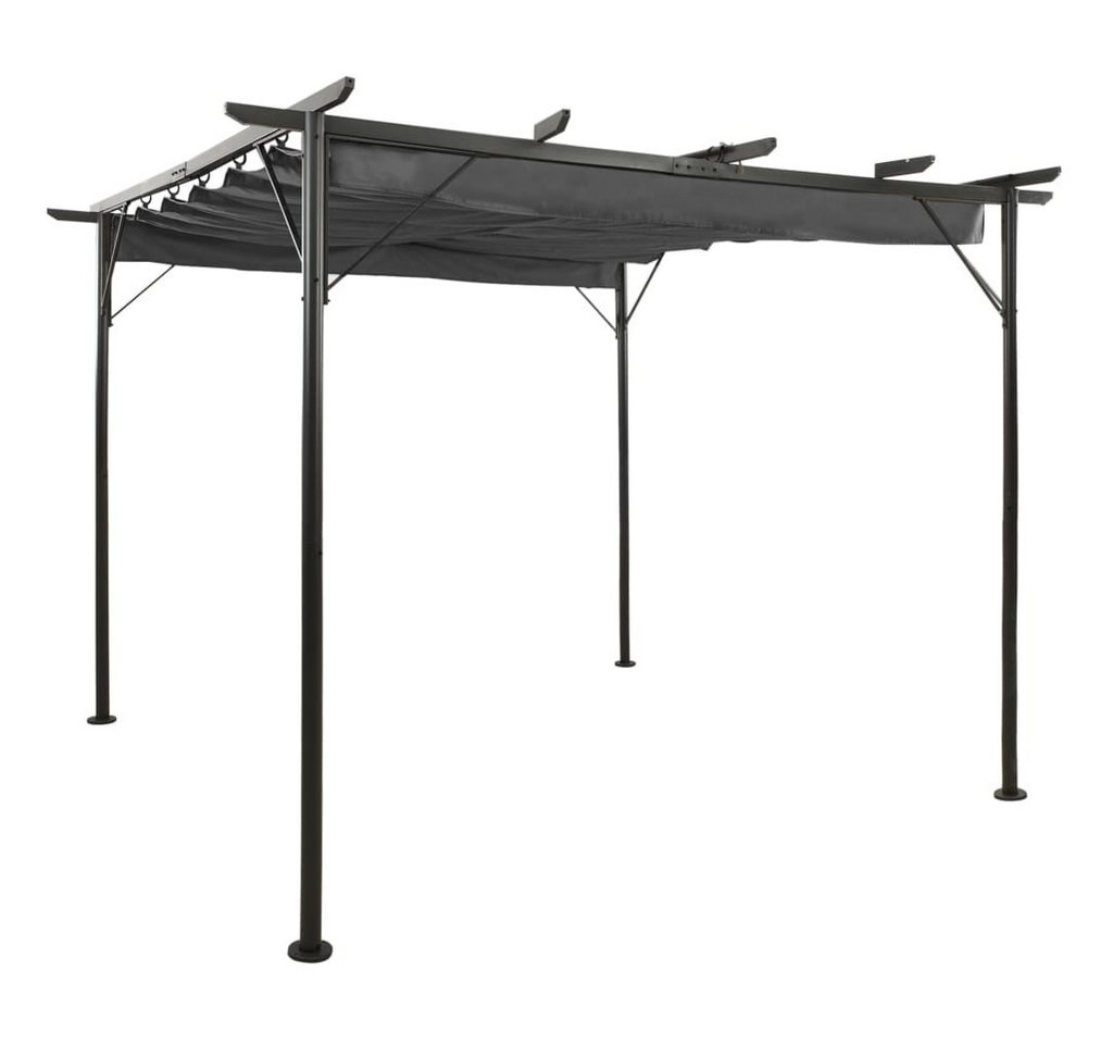 DOTMALL Pergola Pergola mit Ausziehbarem Dach Anthrazit 3x3 m Stahl 180 g/m² DOTMALL Pergola Pergola mit Ausziehbarem Dach Anthrazit 3x3 m Stahl 180 g/m² von DOTMALL