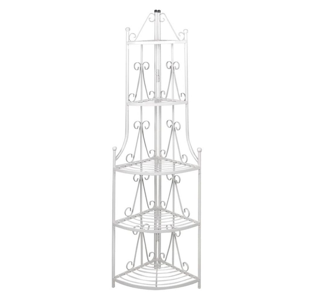 DOTMALL Pflanzentreppe Pflanzentreppe Blumenregal Standregal Eckregal Blumentreppe Stahl von DOTMALL