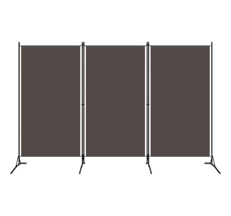 DOTMALL Raumteiler 3-tlg. Raumteiler Anthrazit 260x180 cm von DOTMALL
