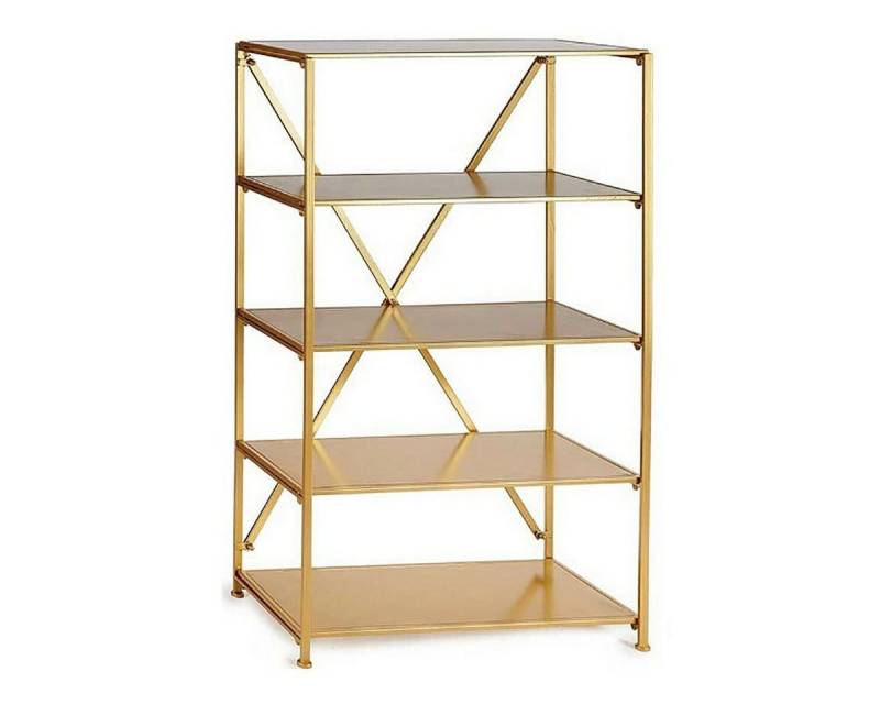 DOTMALL Regal REGALE AUS GOLDENEM METALL (36 X 156 X 86 CM) von DOTMALL