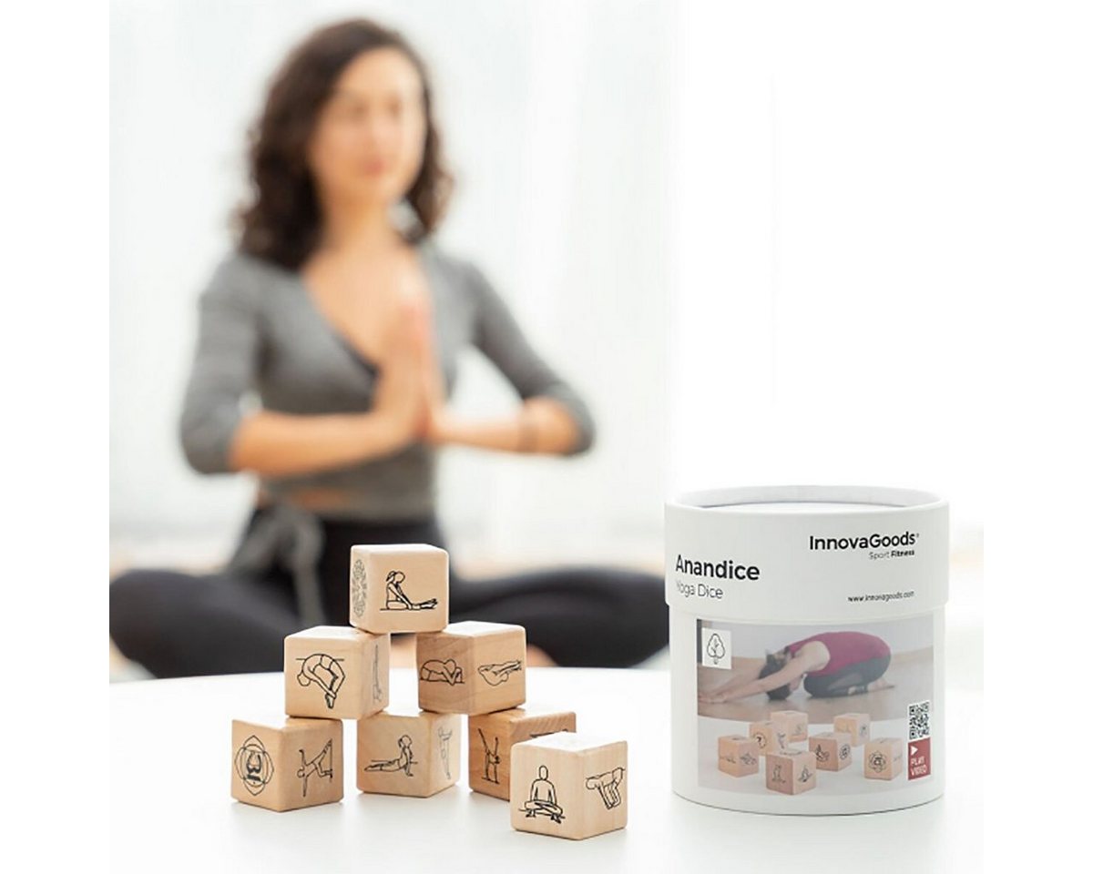 DOTMALL Regalwürfel YOGA-WÜRFELSPIEL ANANDICE INNOVAGOODS 7 EINHEITEN von DOTMALL