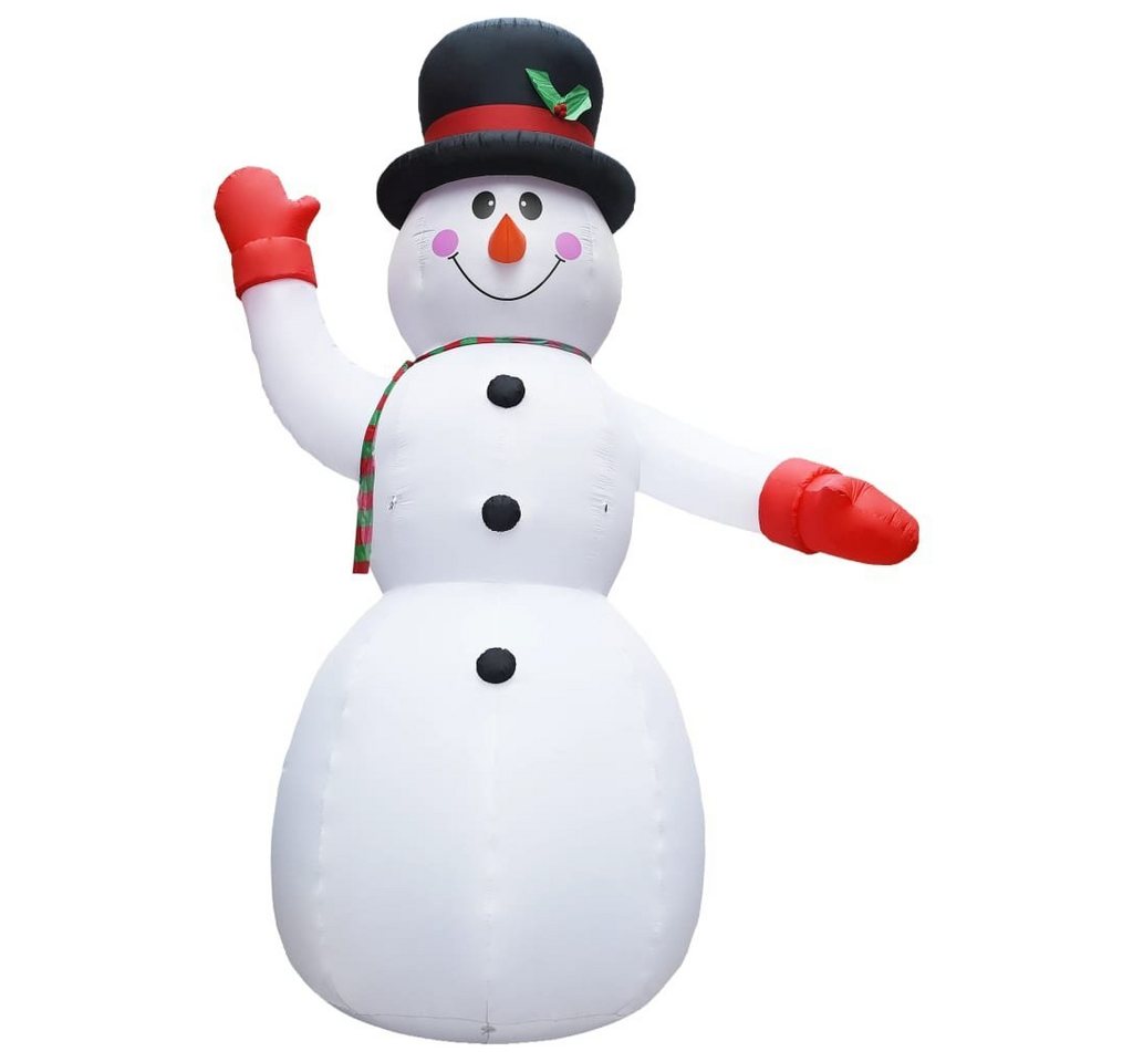 DOTMALL Schneemann Weihnachtsmann-Puppe mit LED-Beleuchtung, IP44 wasserdicht von DOTMALL