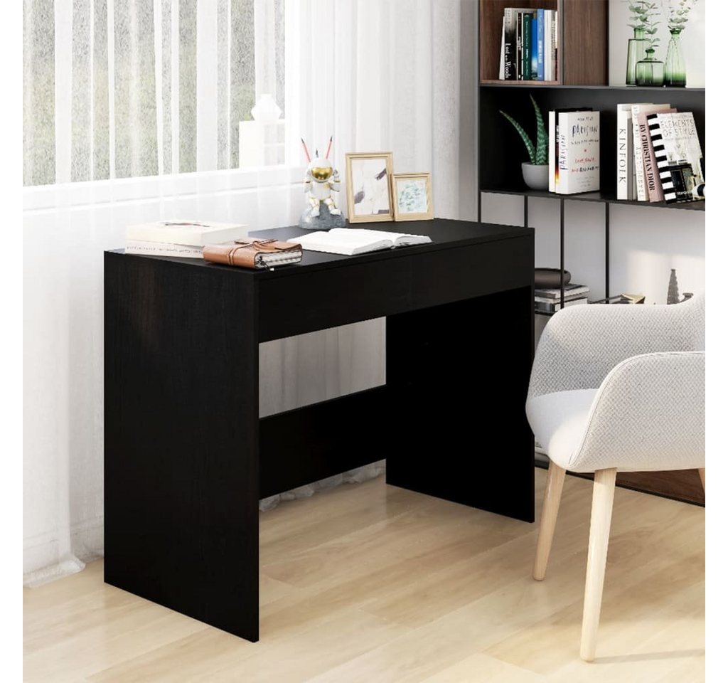 DOTMALL Schreibtisch Schreibtisch Schwarz 101x50x76,5 cm Holzwerkstoff von DOTMALL
