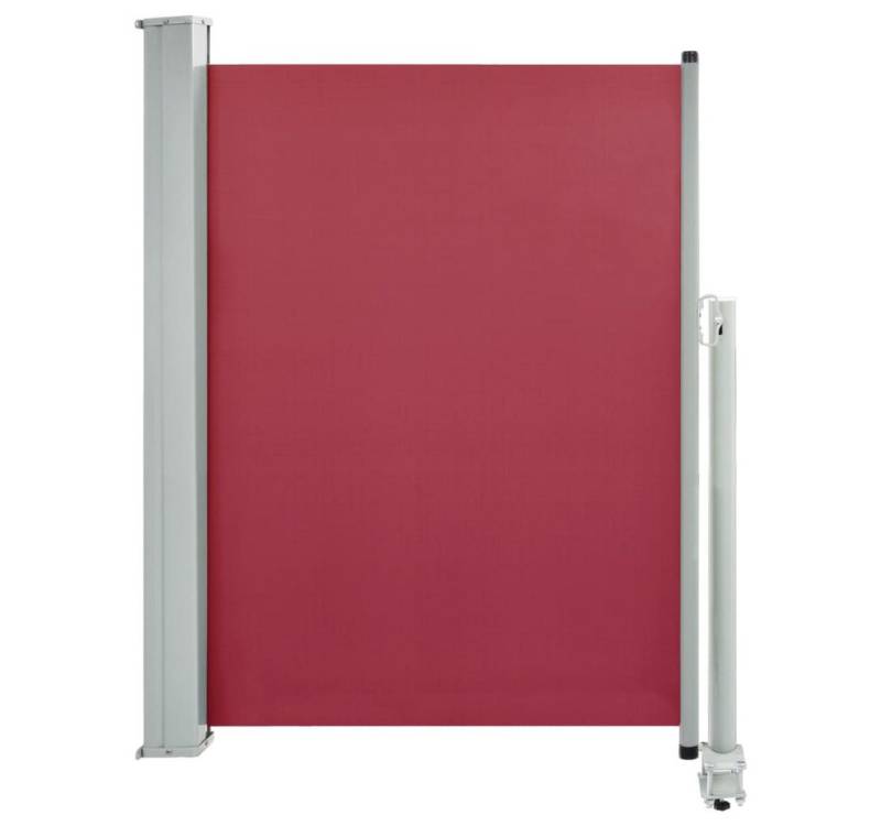 DOTMALL Seitenmarkise Ausziehbare Seitenmarkise 100x300 cm Rot von DOTMALL