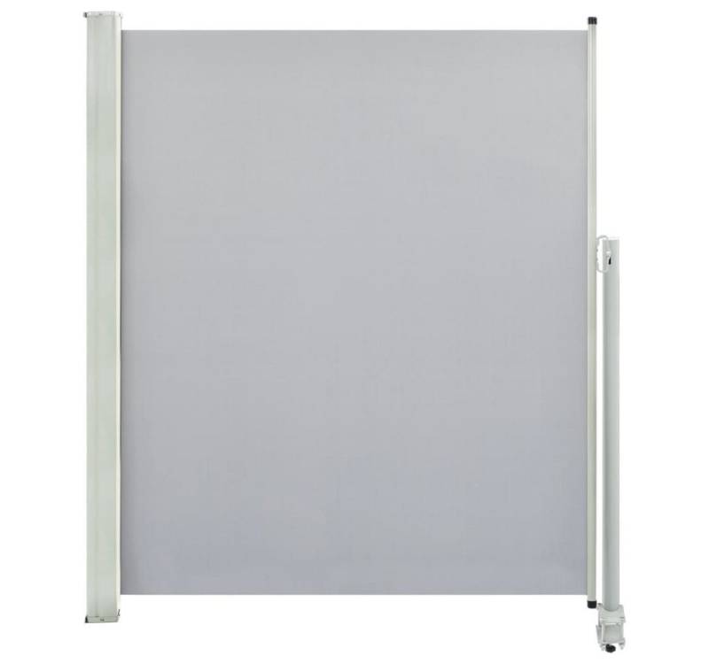 DOTMALL Seitenmarkise Einziehbare Seitenmarkise 160x300 cm Grau von DOTMALL