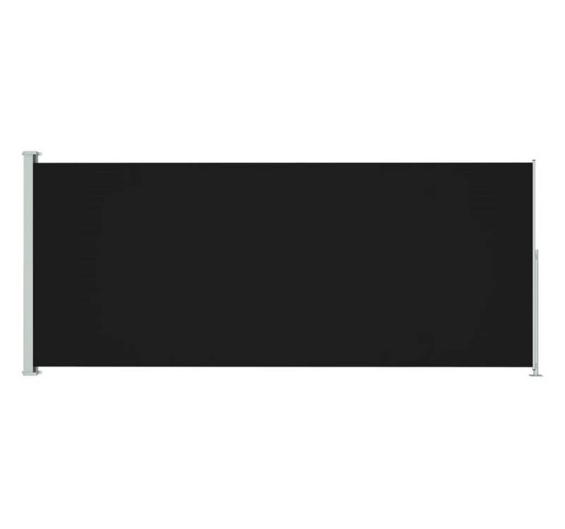 DOTMALL Seitenmarkise Seitenmarkise Ausziehbar 220x500 cm Schwarz von DOTMALL