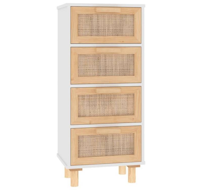 DOTMALL Sideboard aus Holz und Rattan im Landhausstil, Kommode mit 4 Schubladen DOTMALL Sideboard aus Holz und Rattan im Landhausstil, Kommode mit 4 Schubladen von DOTMALL