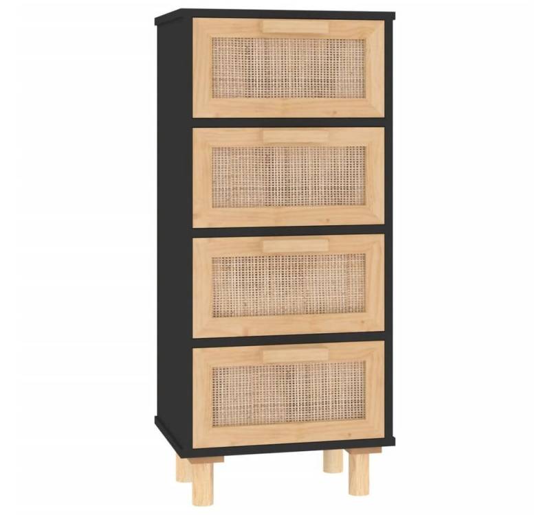 DOTMALL Sideboard aus Holz und Rattan im Landhausstil, Kommode mit 4 Schubladen DOTMALL Sideboard aus Holz und Rattan im Landhausstil, Kommode mit 4 Schubladen von DOTMALL