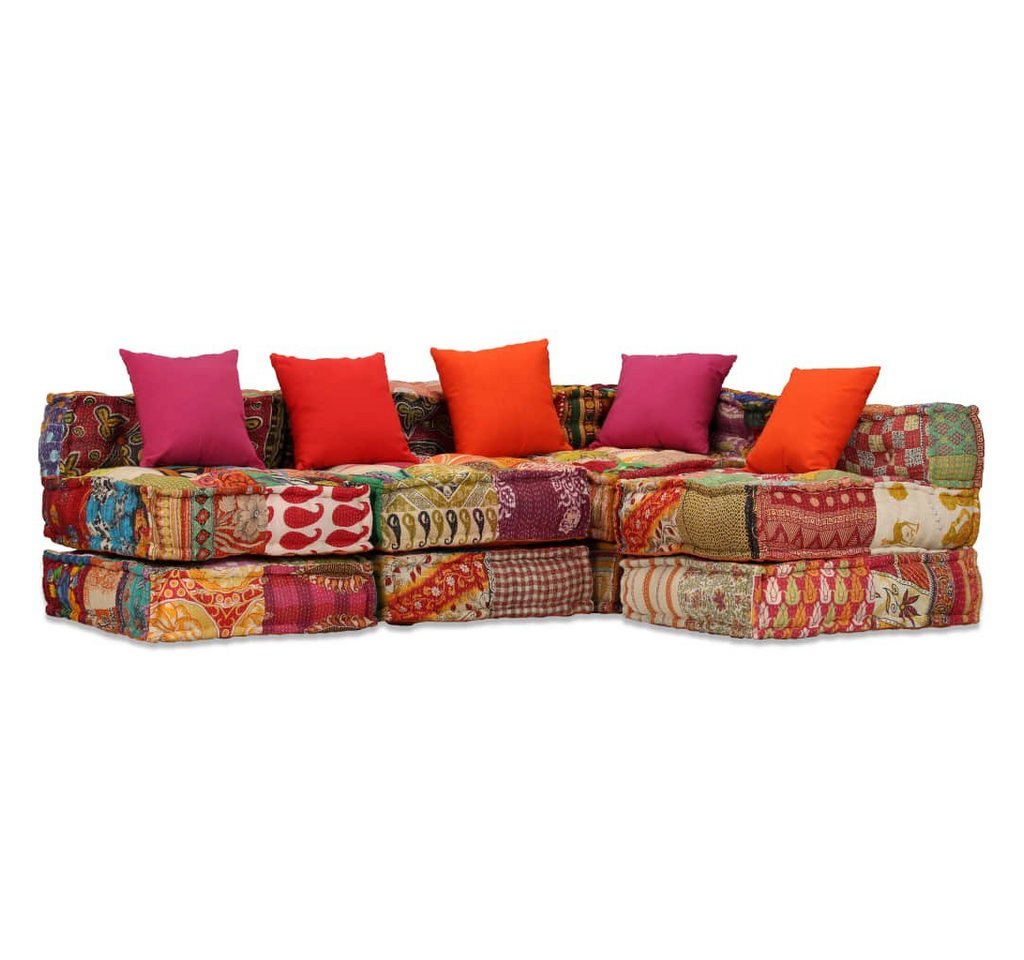 DOTMALL Sitzgruppe modularen Sitzpouf,Sofa im exotischen Stil,weich und pflegeleicht von DOTMALL