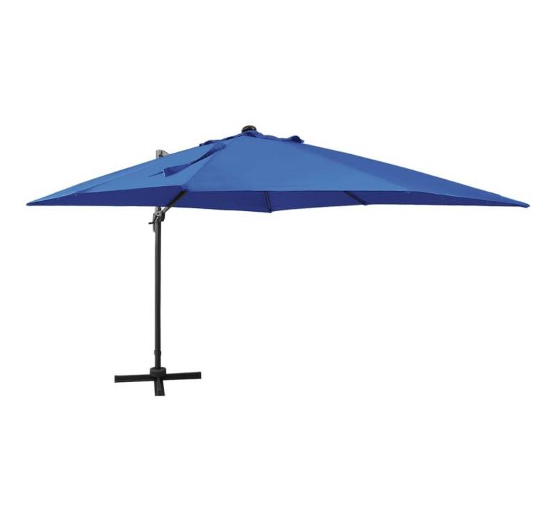 DOTMALL Sonnenschirm Ampelschirm mit Mast und LED 300 cm von DOTMALL