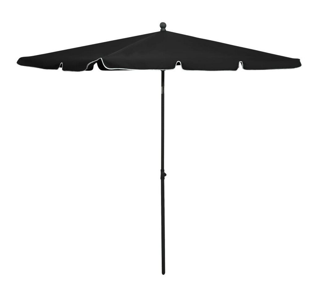 DOTMALL Sonnenschirm Sonnenschirm mit Mast 210x140 cm von DOTMALL