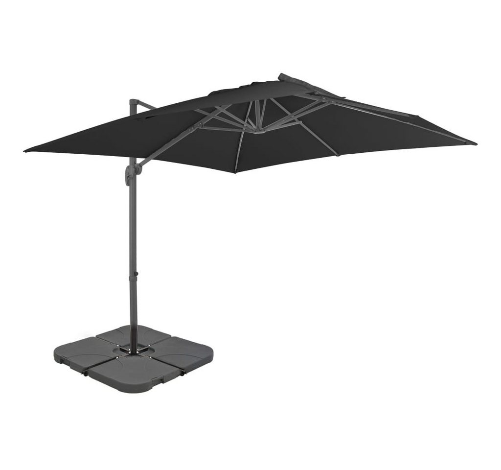 DOTMALL Sonnenschirm Sonnenschirm mit Schirmständer Anthrazit von DOTMALL