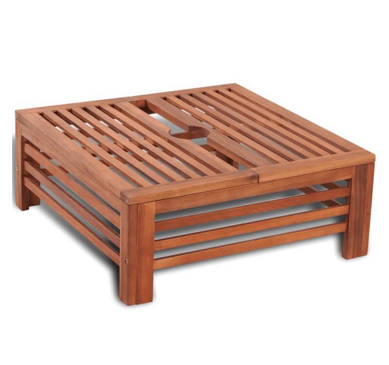 DOTMALL Sonnenschirm Sonnenschirmständer-Verkleidung aus Holz von DOTMALL