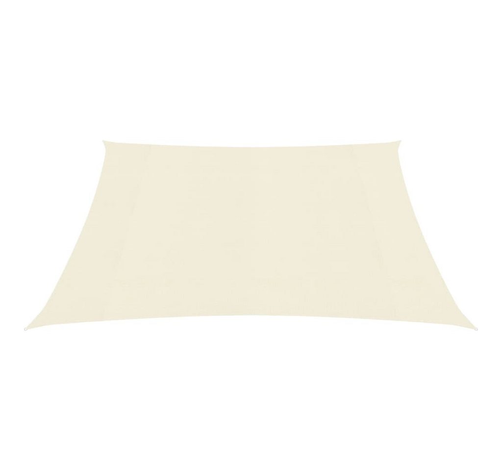 DOTMALL Sonnensegel Sonnensegel 160 g/m² Creme 5x5 m HDPE von DOTMALL