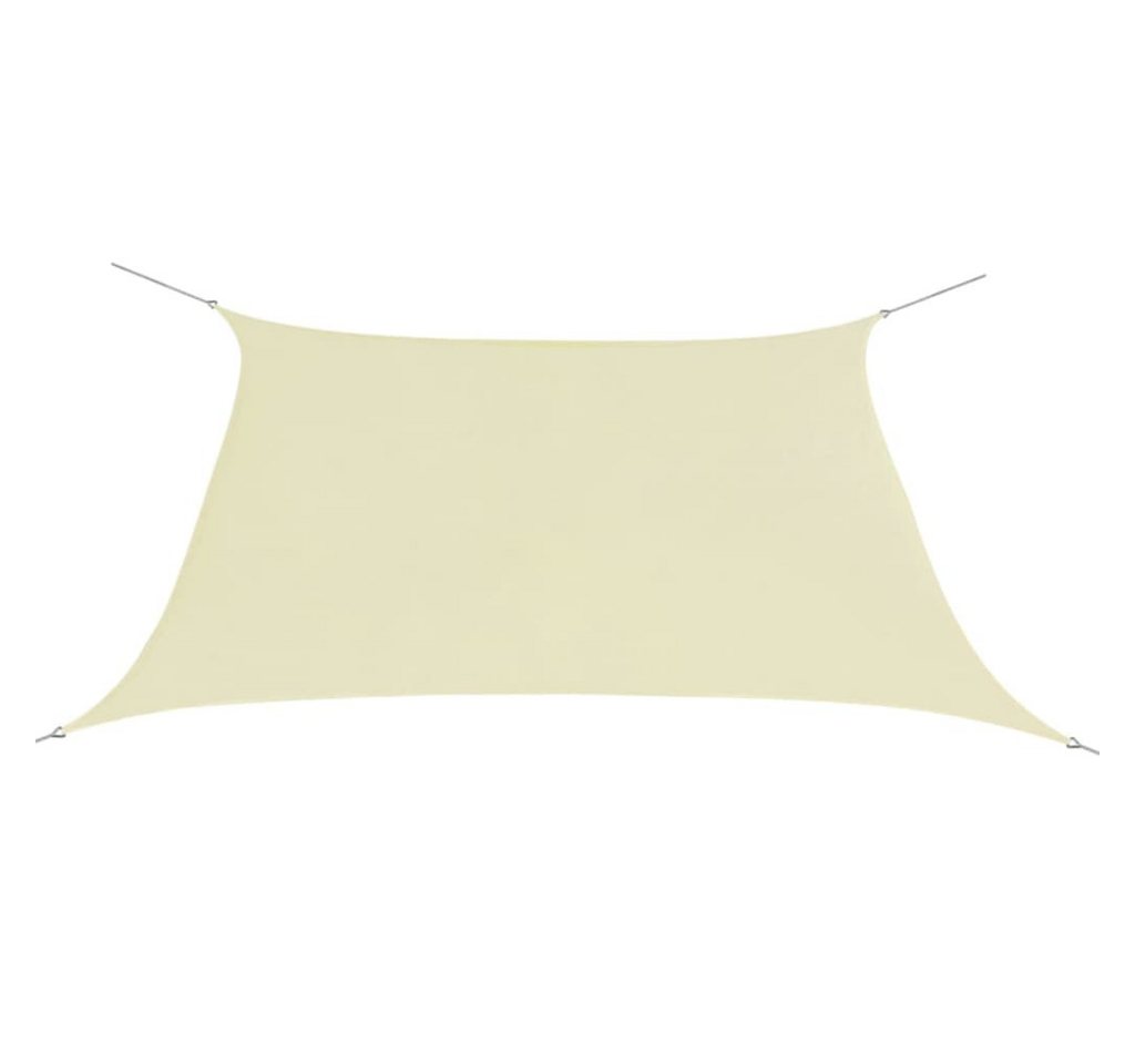 DOTMALL Sonnensegel Sonnensegel Oxford-Gewebe Quadratisch 3,6x3,6 m Creme von DOTMALL