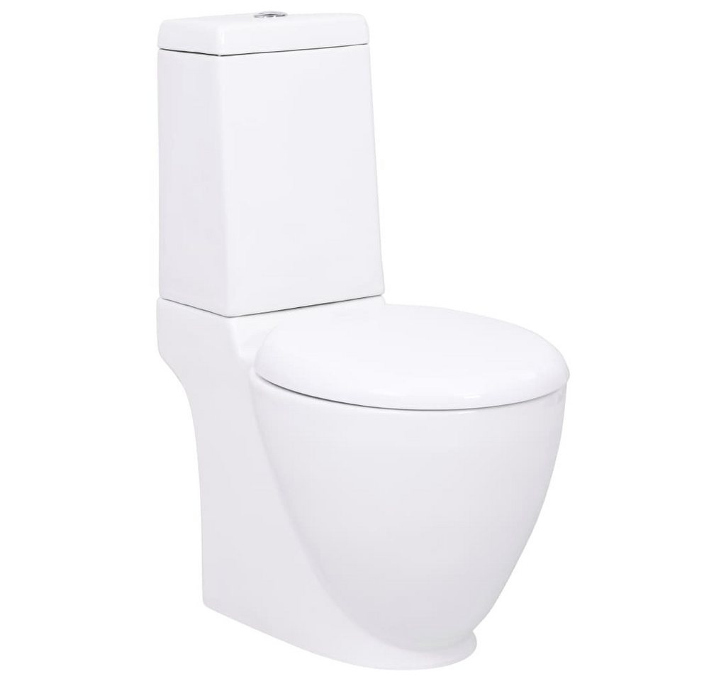 DOTMALL Tiefspül-WC Bodenstehend,Stand-WC,Keramik-Toilette von DOTMALL