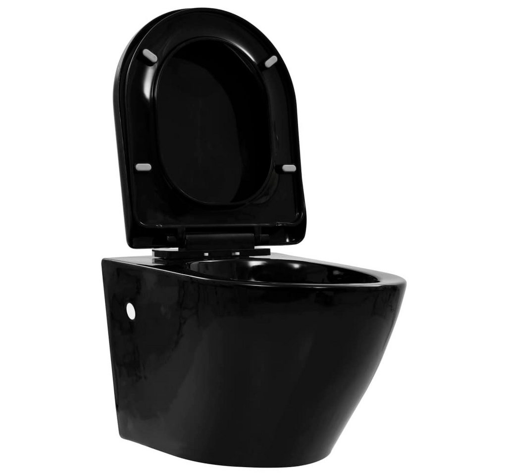 DOTMALL Tiefspül-WC WC Spülrandlos wandhängend, Keramik,haltbare und pflegeleichte DOTMALL Tiefspül-WC WC Spülrandlos wandhängend, Keramik,haltbare und pflegeleichte von DOTMALL