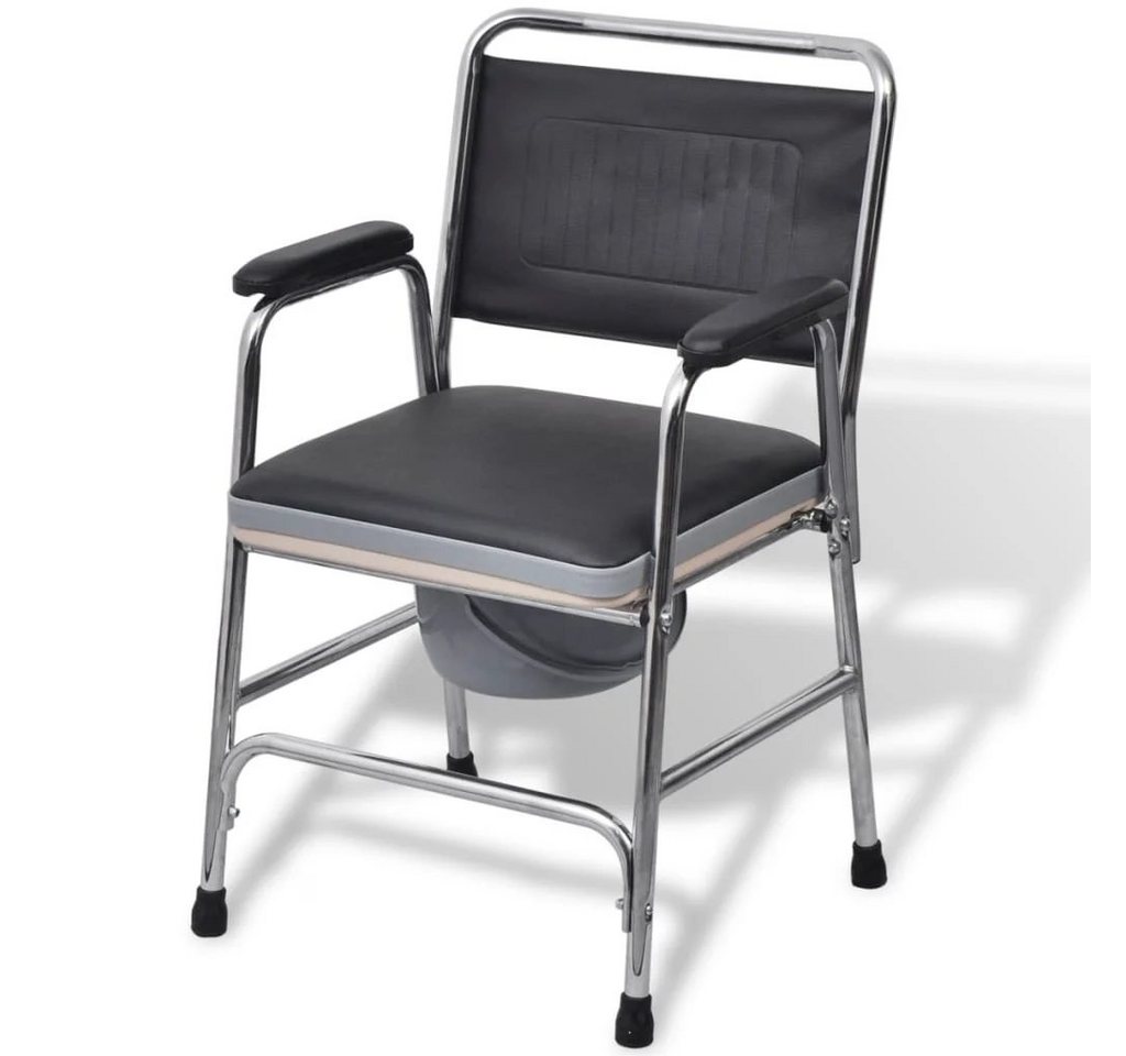 DOTMALL Toiletten-Stuhl Nachtstuhl mit Rückenlehne und Armlehnen bis 100 kg DOTMALL Toiletten-Stuhl Nachtstuhl mit Rückenlehne und Armlehnen bis 100 kg von DOTMALL