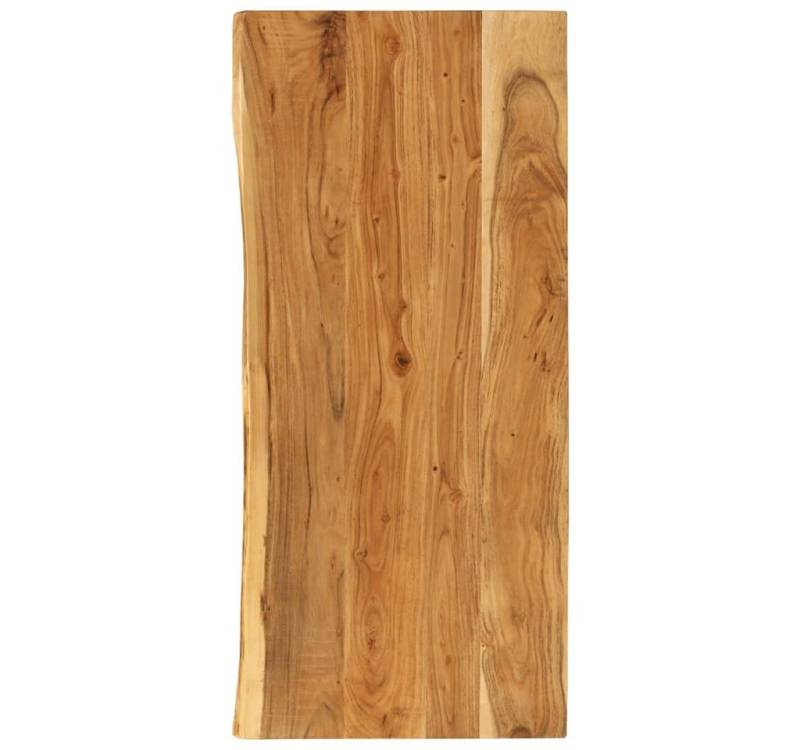 DOTMALL Waschtischplatte Badezimmer-Waschtischplatte Massivholz Akazie 114x52x2,5 cm von DOTMALL