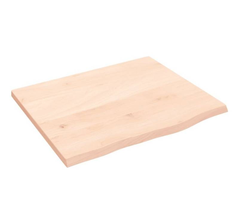 DOTMALL Waschtischplatte Waschtischplatte 60x50x2 cm Massivholz Unbehandelt von DOTMALL