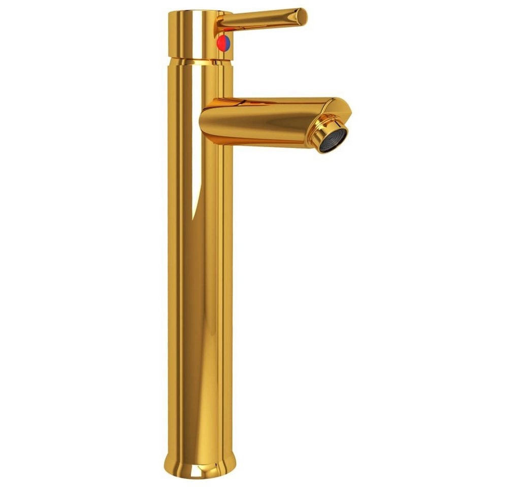 DOTMALL Wasserabzieher Badezimmer Mischbatterie Golden 12x30 cm von DOTMALL