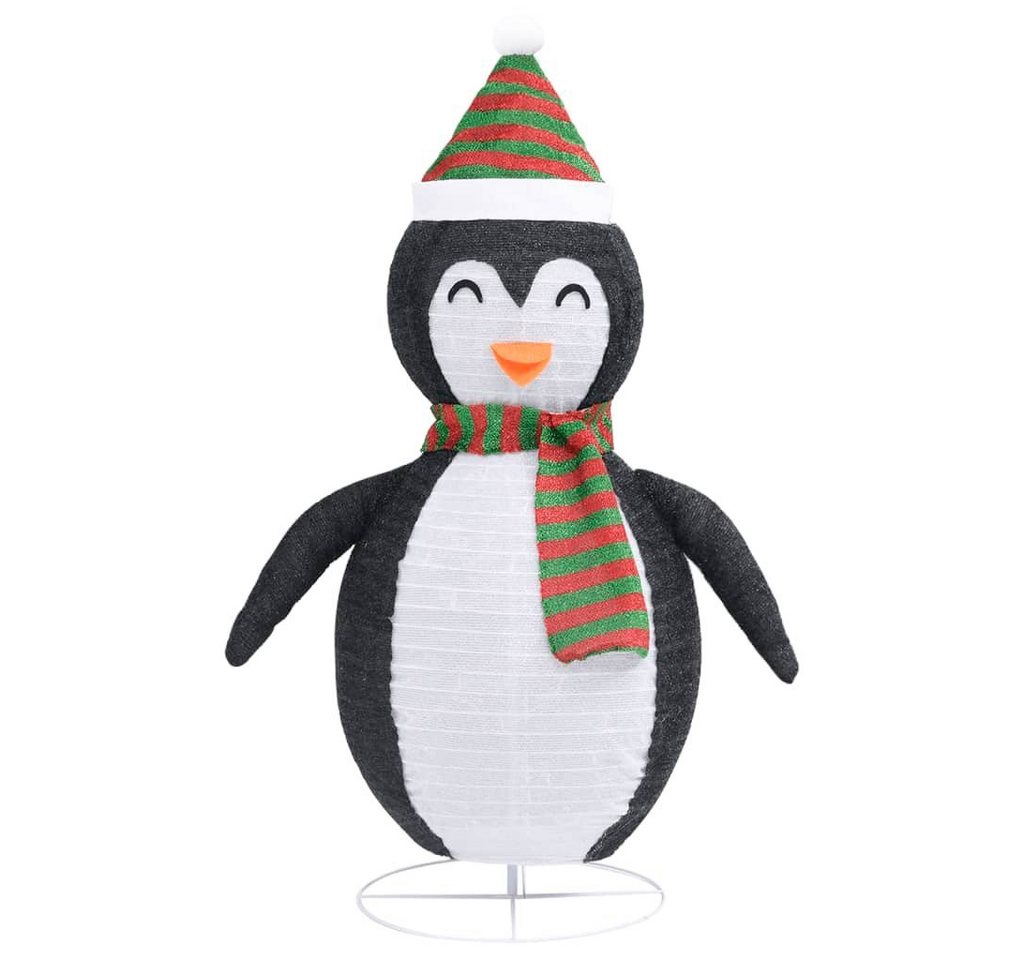 DOTMALL Weihnachtsfigur Weihnachtsdeko Pinguin LED Luxus-Gewebe 120 cm von DOTMALL