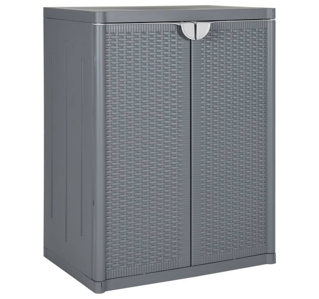 DOTMALL Werkzeugschrank Garten-Lagerschrank Fächerschrank PP 65x45x88 cm von DOTMALL