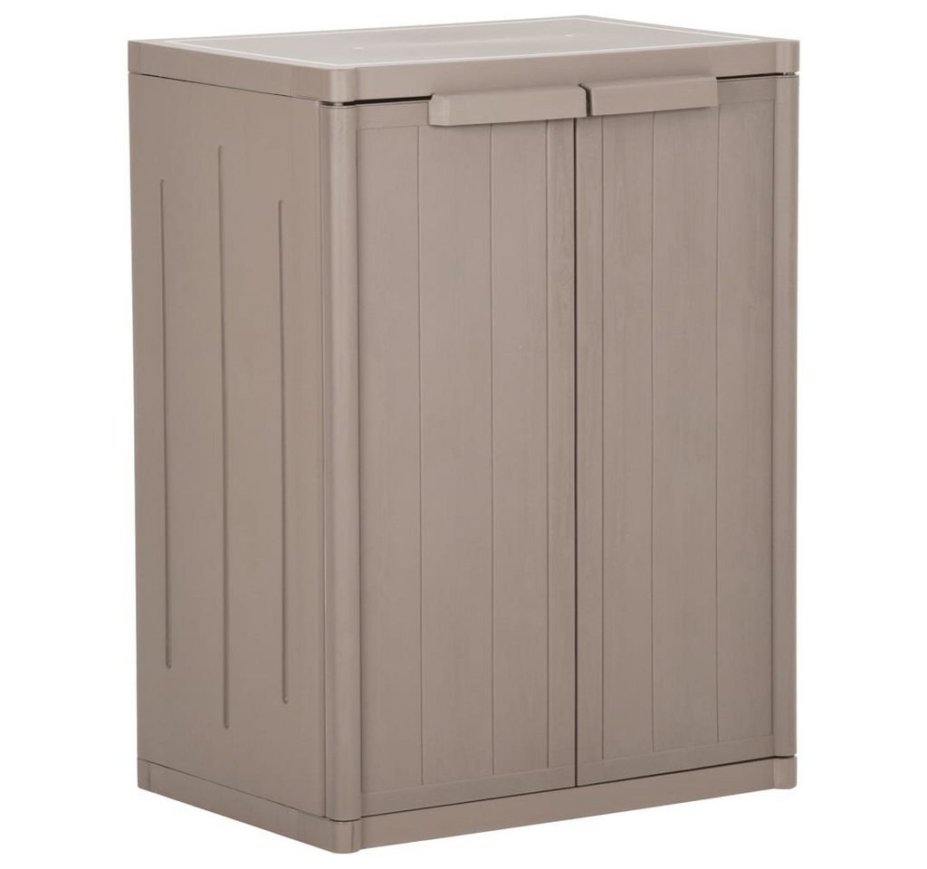 DOTMALL Werkzeugschrank Garten-Lagerschrank Fächerschrank PP 65x45x88 cm von DOTMALL