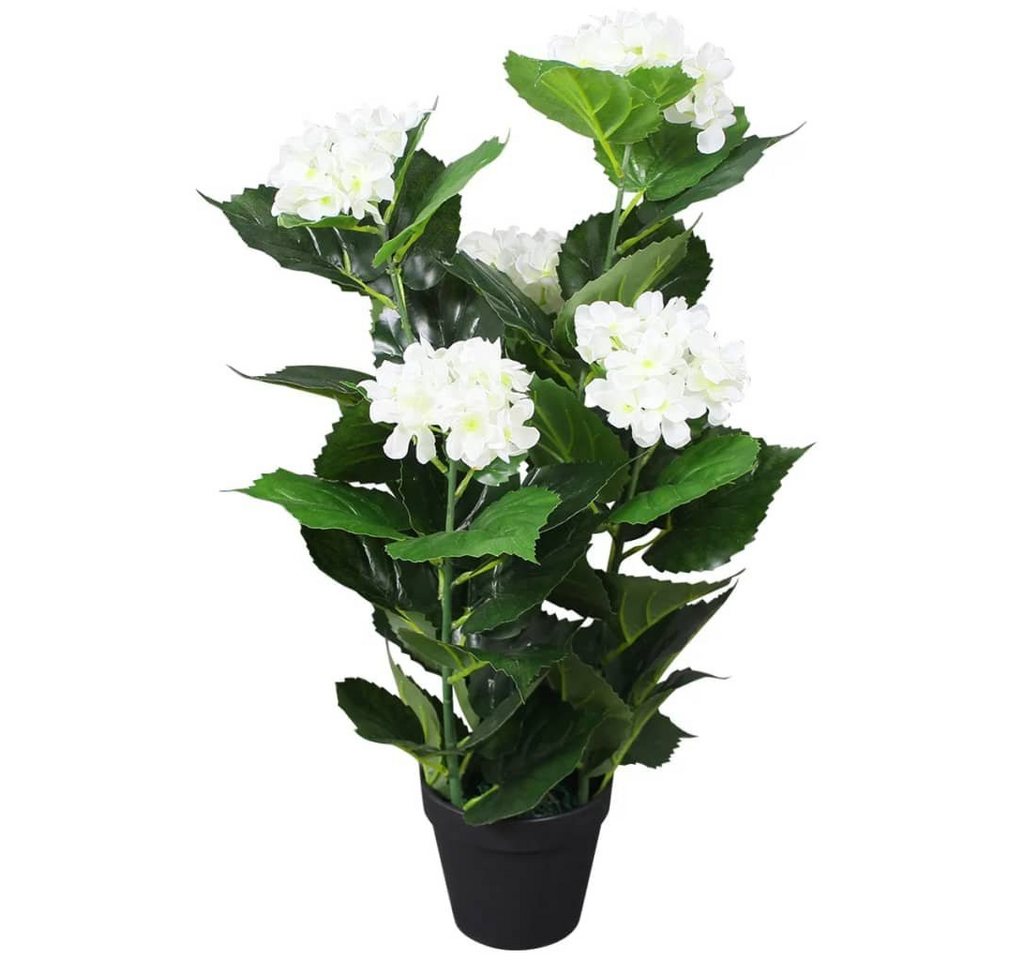 Kunstblume Hortensie Kunstblumen Blumenstrauß Garten Party Deko, Höhe 60 cm, DOTMALL von DOTMALL