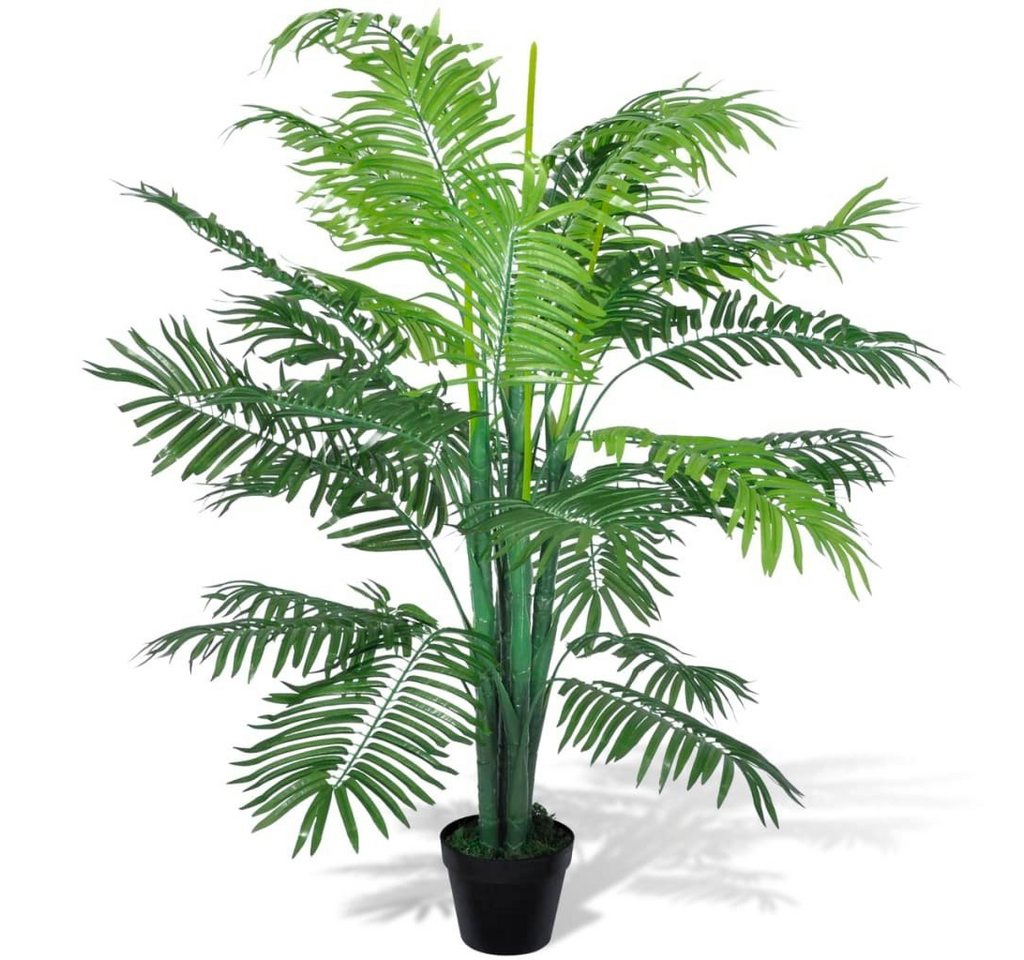 Kunstpalme Kunstpflanze Phönix-Palme, Höhe 130 cm, künstliche Pflanze im Topf, DOTMALL, Höhe 130 cm von DOTMALL