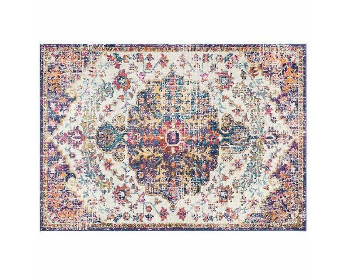 Teppich DKD Home Decor Baumwolle Bunt Chenille 120 x 180 x 1 cm, DOTMALL von DOTMALL