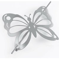 Raffhalter Brosche 16 x 14 cm Metall lackiert Farfalina schwarz - Douceur d'intérieur Raffhalter Brosche 16 x 14 cm Metall lackiert Farfalina schwarz - Douceur d'intérieur von DOUCEUR D'INTÉRIEUR