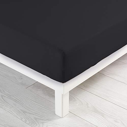 Douceur d'intérieur, Jersy Spannbettlaken, 160 x 200 cm, 100% Baumwolle, Anthrazit Douceur d'intérieur, Jersy Spannbettlaken, 160 x 200 cm, 100% Baumwolle, Anthrazit von Douceur d'Intérieur
