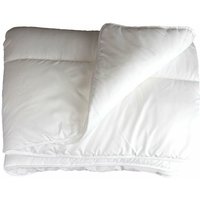 Steppdecke für Einzelbett, 140 x 200 cm, Polyester, einfarbig, Milbenschutz - Douceur d'intérieur von DOUCEUR D'INTÉRIEUR