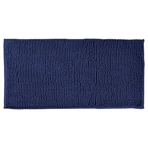 DOUCEUR D'INTERIEUR Badteppich Sweety 50 x 120 cm Indigo von DOUCEUR D'INTERIEUR