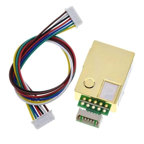 CO2-Sensoren Modul Luftqualitätsüberwachung Zubehör Kohlendioxid-Erkennungssensoren Modul Metalltextur CO2-Sensoren Modul Luftqualitätsüberwachung Zubehör Kohlendioxid-Erkennungssensoren Modul Metalltextur von DOUDINGMAO