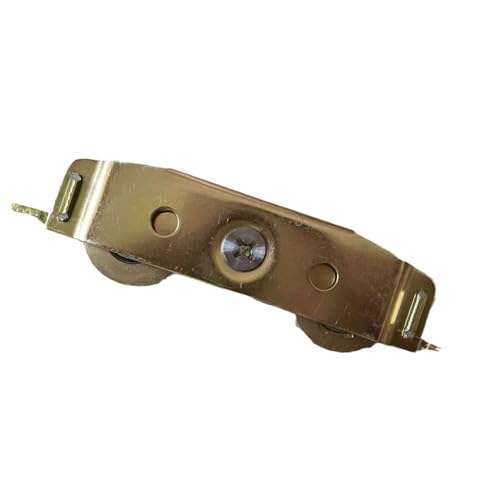 DOUDINGMAO 1/2/3 Stück Schiebetürrollen 3,8 cm Stahlkugellager Aluminiumlegierung Fenster Tür Riemenscheibe Rollen einfach zu bedienen von DOUDINGMAO