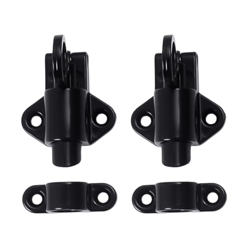 DOUDINGMAO 2 x Federtürriegel für Fenster, Sicherheit, Zugringe, Federbounce Türriegel aus Aluminiumlegierung, Türriegel von DOUDINGMAO